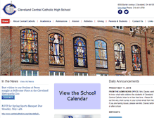 Tablet Screenshot of centralcatholichs.org